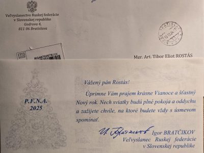 Foto: List Veľvyslanca Ruskej federácie / Zem&Vek